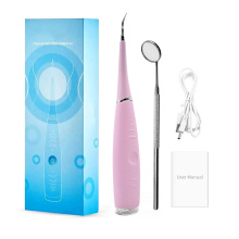 2020 top selling electric sonic dental calculus remover IPX6 waterproof 5 speed tooth scraper tartar removal cleaner